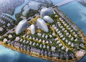桃花岛三期位于黄山市屯溪区汽车客运总站对面1000米
