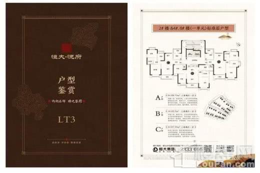 恒大悦府户型图