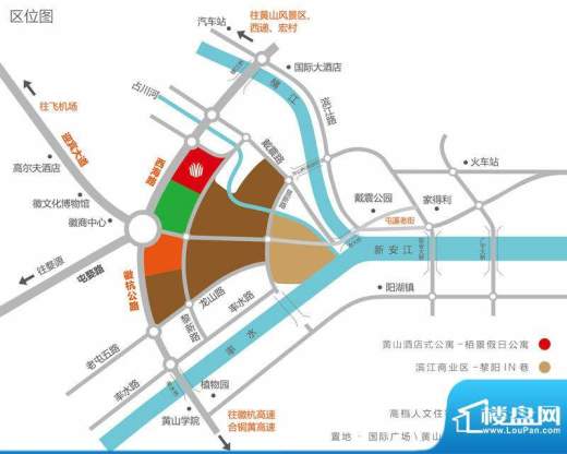 栢景假日公寓交通图