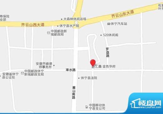 汇鑫·金色华府交通图